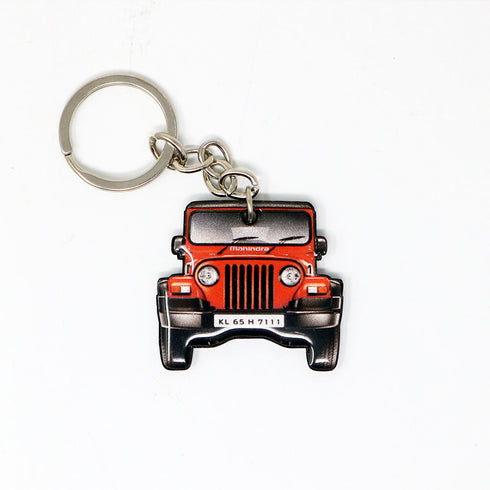 Jeep Shaped Custom Gel Keychain | Modified Online Store