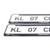 Car Gel Number Plate | Modified Online Store