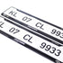 Car Gel Number Plate | Modified Online Store