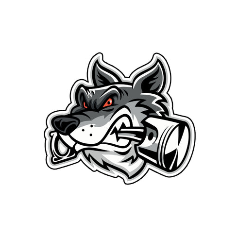 Piston Dog | Sticker