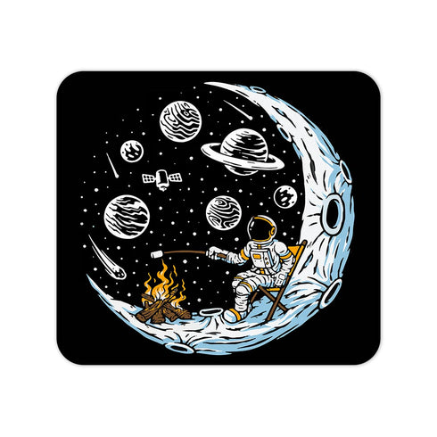 The Astronaut Tripping Mouse Pad
