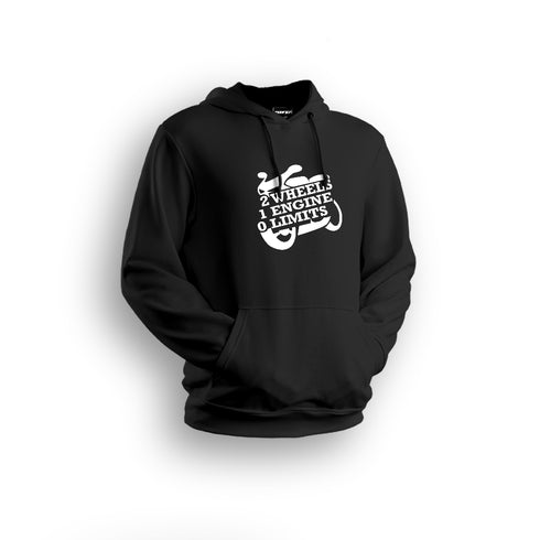2 wheels 1 engine Hoodies Modified Online Store