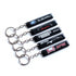Black Custom Single Line Gel Keychain | Modified Online Store