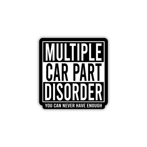 Car Part Disorder | Sticker