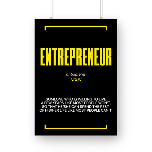 Entrepreneur | Poster
