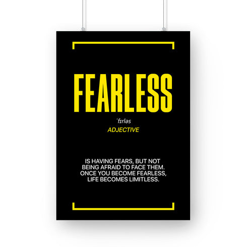 Fearless | Poster