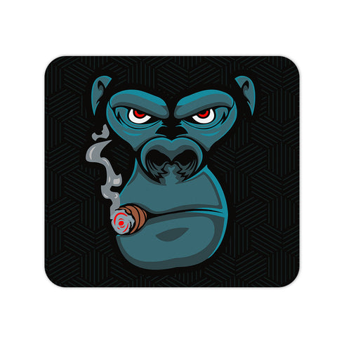 Gorilla Face Mouse Pad