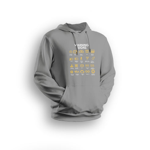 Warning Signs Hoodies
