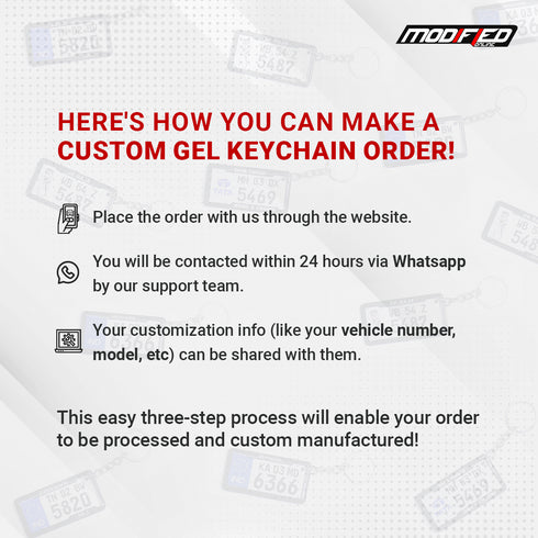 Himalayan Gel Keychain for Bikes | Modified Online Store