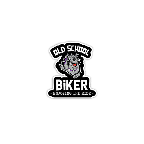 Old School Biker | Sticker