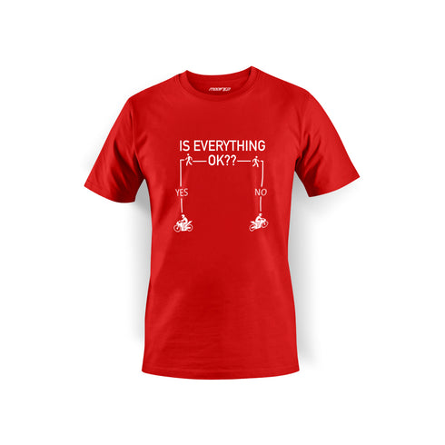 Is Everything OK Biker T shirt | Modified Online Store