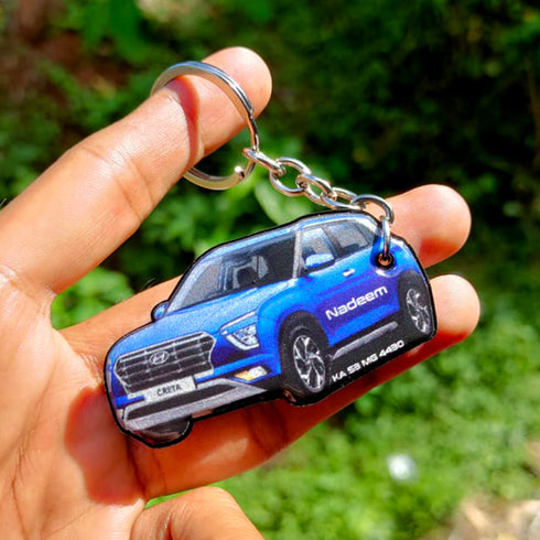 Hyundai Venue Shaped Gel Keychain | Modified Online Store