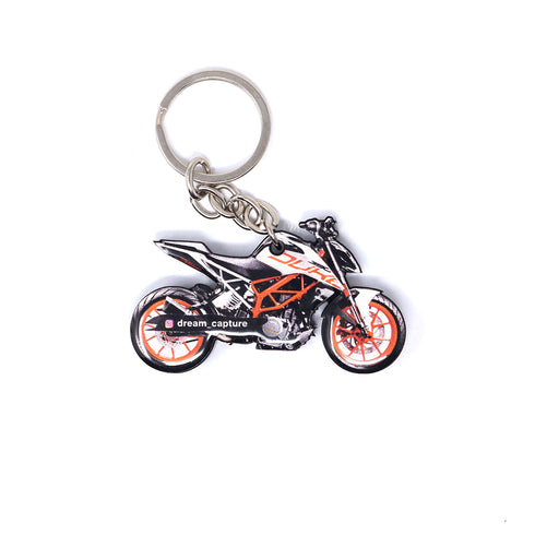 Duke Shaped Gel Keychain