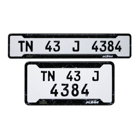 Bike Gel Number Plate for Bikers | Modified Online Store