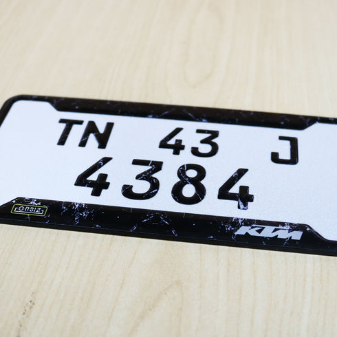 Bike Gel Number Plate for Bikers | Modified Online Store