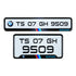 Bike Gel Number Plate Online | Modified Online Store