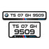 Bike Gel Number Plate Online | Modified Online Store