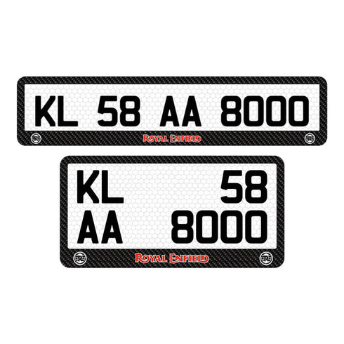Bike Gel Number Plate Custom | Modified Online Store